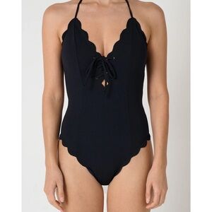 Marysia Broadway Lace up Halter Swim